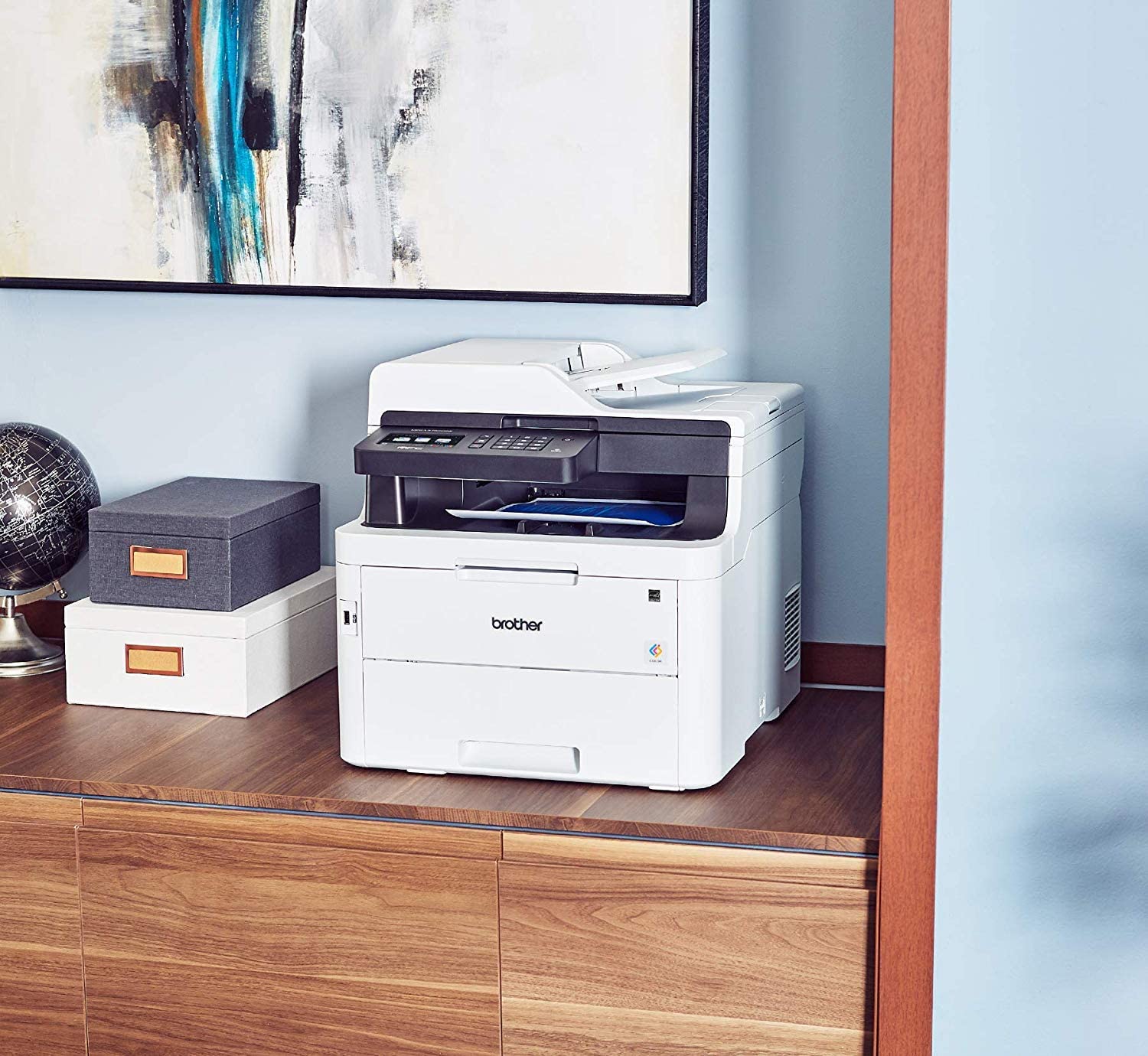 Brother MFC-L3750CDW Digital Color All-in-One Printer, Laser Printer Quality, Wireless /Duplex Printing,  Dash Replenishment Ready - Image 2